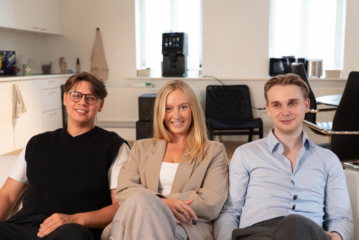 Maja, Kevin og Frederik fra _space